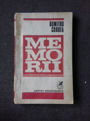 MEMORII - DUMITRU CORBEA foto