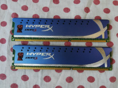 Kit Dual Channel Memorie Ram HyperX Genesis 8 GB (2 X 4 GB) 1600Mhz. foto