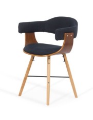 Scaun bucatarie si living BUC 016, stofa, structura lemn, spatar curbat, 100 kg