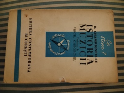 B. Champineulle Istoria muzicii foto