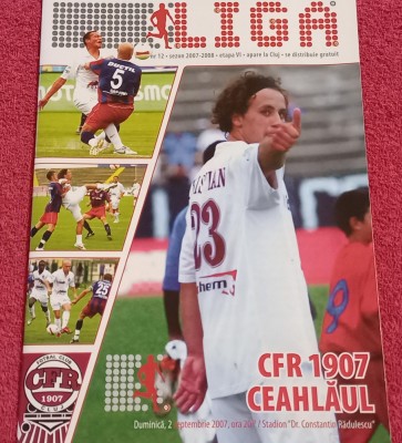Program meci fotbal CFR 1907 CLUJ - CEAHLAUL PIATRA NEAMT (02.09.2007) foto