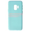 Husa Silicon Turquoise Samsung Galaxy S9, High Copy, Protectie Premium