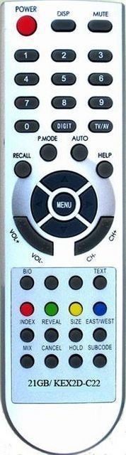 Telecomanda KEX2D-C22 Compatibila cu Platinum, Orion, Akai, Hyundai, Etc.