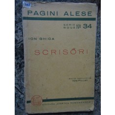 Ion Ghica - Scrisori (editie Ion Pillat)