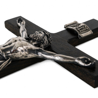 Cruce ortodoxa, Crucifix de perete, dim 24.5cm x 45cm, cod K-01.1 foto