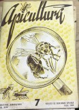 RPR1CRT Revistă Apicultura nr. 7 iulie 1949, Ministerul Agriculturii, evaluare: stare bună cu ușoare urme de timp, piesă rară.