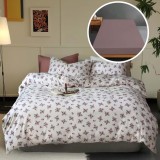 Lenjerie pat tricot bumbac 100 % cu husa-sonia