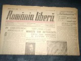 ZIAR ROMANIA LIBERA 8 FEBRUARIE 1946