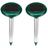 Set 2 Aparate Solare Ultrasunete Anti Daunatori Rozatoare Cartite Soareci Gradina 1300mp Pest Repeller