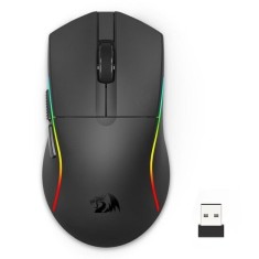 Mouse gaming Bluetooth cu si fara fir Redragon Deicide Lite negru iluminare RGB