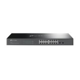 Cumpara ieftin Switch 16 porturi RJ45 Gigabit, 2 x SFP Gigabit, L2 Management, 1U - TP-Link Omada SG2218