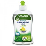 Detergent lichid ecologic pentru vase cu lamaie 500ml, Sodasan