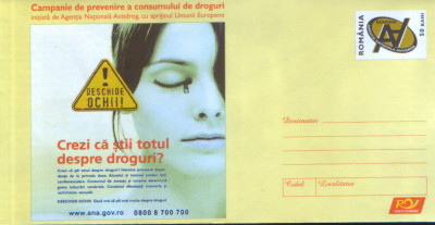 Intreg pos plic nec 2005- Campanie de prevenire a consumului de droguri foto