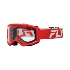 Ochelari cross/atv Fly Racing Focus rosu/alb