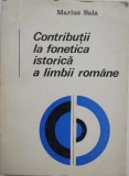Contributii la fonetica istorica a limbii romane - Marius Sala