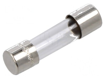 Siguranță ardere rapidă 1A 250VAC 5x20mm alamă GMA foto