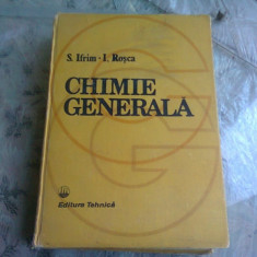 CHIMIE GENERALA - S. IFRIM