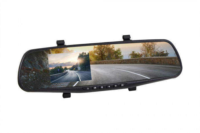 Oglinda retrovizoare cu camera video, Camera bord FHD 1080p, display 3.5 inch AutoDrive ProParts