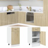 vidaXL Dulap inferior cu sertar &ldquo;Lyon&rdquo;, stejar Sonoma, 40x46x81,5 cm