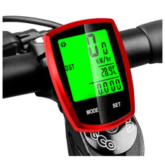 Vitezometru Digital, wireless, waterproof, pentru bicicleta cu roti intre 14 - 29 inch, model AVX-WT-YS-589 FAVLine Selection