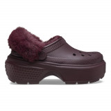 Saboti Crocs Stomp Lined Clog Bordo - Dark Cherry