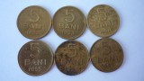 5 BANI, 1952, 1953, 1954, 1955, 1956, 1957. LOT (F34)***