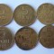 5 BANI, 1952, 1953, 1954, 1955, 1956, 1957. LOT (F34)***