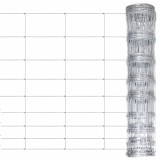 Cumpara ieftin Gard de grădină, argintiu, 50x1,2 m, oțel zincat