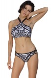 Cumpara ieftin SW900-1122 Costum de baie tankini, cu top scurt si chilot cu benzi subtiri, XXL