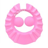 Palarie de dus si protectie solara pentru copii, bebelusi, spuma EVA, reglabila, roz