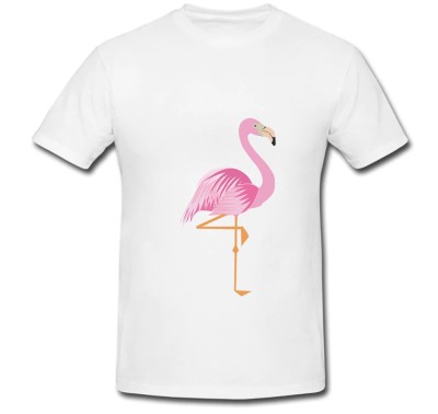 Tricou &amp;quot; Flamingo intr-un picior &amp;quot; foto