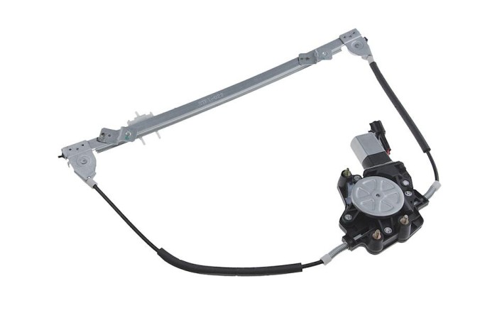Macara geam Fiat Panda 2003-2011, Stanga Fata Cu Motor, NTY EPS-FT-022