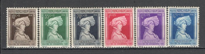 Luxemburg.1936 Sprijin ptr. copii-Contele Wenzel I ML.11