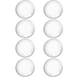 Cumpara ieftin Set 8 opritoare pentru usa, mobila, diametru 4 cm, transparente, reutilizabile