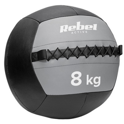 MINGE MEDICINALA PENTRU EXERCITII 8 KG REBEL ACTIVE EuroGoods Quality foto