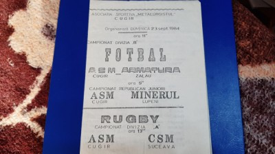 program ASM Cugir - Armatura Zalau foto