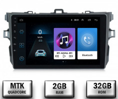 Navigatie Toyota Corolla 2007-2013, Android 9.1, QUADCORE MTK 2GB RAM + 32 ROM, 9 Inch - AD-BGPCOROLLAMTK2GB foto