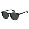 Ochelari de Soare Unisex Polaroid PLD-6098-S-807-M9, &Oslash; 51mm, Negri, Lentile Gri, Protectie UV400