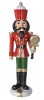Figurina Spargator de Nuci Craciun, 16cm, Rasina Pictata Manual, Decoratiune Traditionala de Sarbatori, Simbol Noroc si Protectie