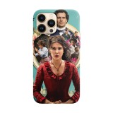Husa compatibila cu Apple iPhone 13 model Enola Holmes, Silicon, TPU, Viceversa, Transparent, Carcasa