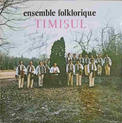 Disc vinil, LP. ENSEMBLE FOLKLORIQUE TIMISUL-ENSEMBLE FOLKLORIQUE TIMISUL-251598 foto