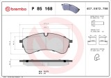 BREMBO P 85 168 PRIME LINE set placute frana,frana disc