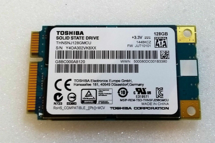 SSD mSATA Toshiba 128Gb