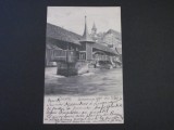 Carte Poștală Vintage Elveția - Luzern ,Podul Spreuer (cel mai probabil din perioada 1900&ndash;1940), Circulata, Printata