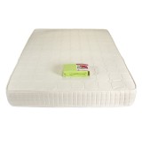 Cumpara ieftin Saltea ortopedica, tip relaxa, Dafin Lux Ortopedic, 140x200x21cm, fermitate medie, cu plasa de arcuri tip Bonell, fata vara-iarna, sistem de aerisire