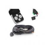 Sistem complet pentru proiectoare LED Telecomanda + Cablaj