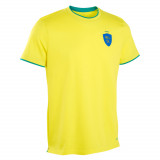 Tricou Fotbal FF100 Brazilia 2024 Adulți, Kipsta