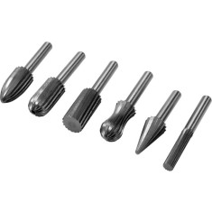 Set freze metal HSS 6mm 6 piese