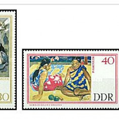DDR 1967 - Picturi, arta, Muzeul din Dresda, serie neuzata