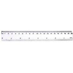 Rigla plastic 20 cm